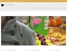Tablet Screenshot of myeverydaygourmet.com